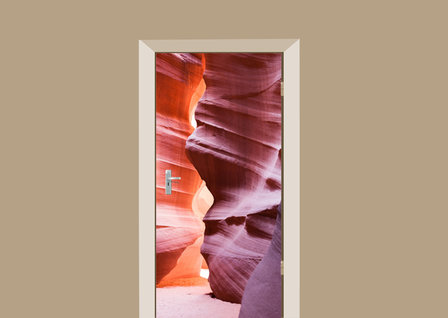 deursticker natuur antelope canyon