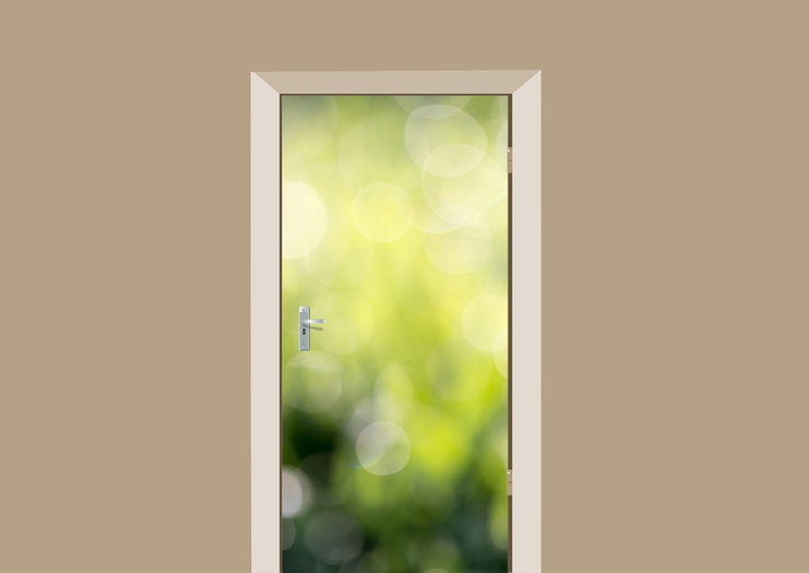 3D Deurstickers Natuur Ontwerp - Verwijderbare PVC Stickers Voor Deur Of Muur, Zelfklevend En Makkelijk Aan Te Brengen