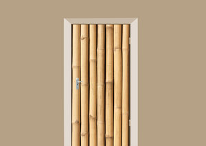 Deursticker bamboe