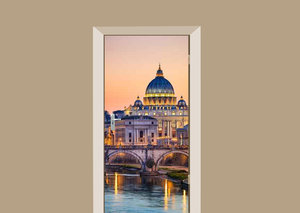 Deursticker Rome St Peter's Basilica