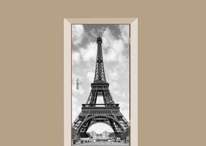 Deursticker Eiffeltoren Parijs