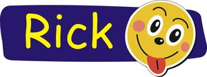 Naamsticker babykamer/kinderkamer 'Smiley'