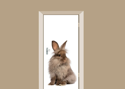 Deursticker konijn Deurstickers-webshop